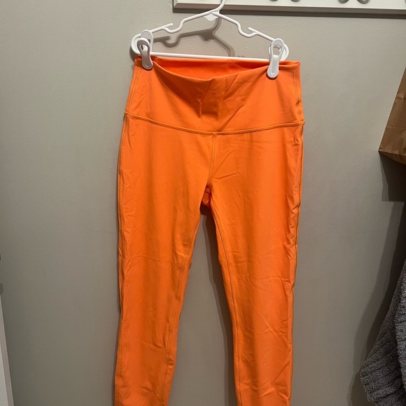 Lululemon orange soda align leggings- 8 - Picture 3 of 3